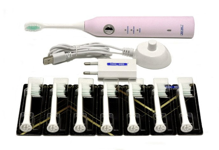 Szczoteczka soniczna TM-SONIC TECH-MED różowa