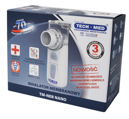 Inhalator membranowy TM-NEB NANO TECH-MED 