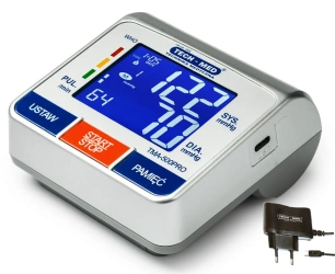Ciśnieniomierz elektroniczny TECH-MED TMA-500 PRO z zasilaczem