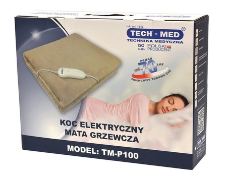 Koc elektryczny mata ogrzewająca TM-P100 TECH-MED